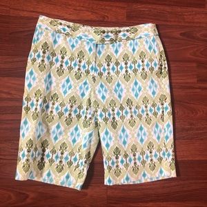 Jones New York Stretch Bermuda Shorts Size 4